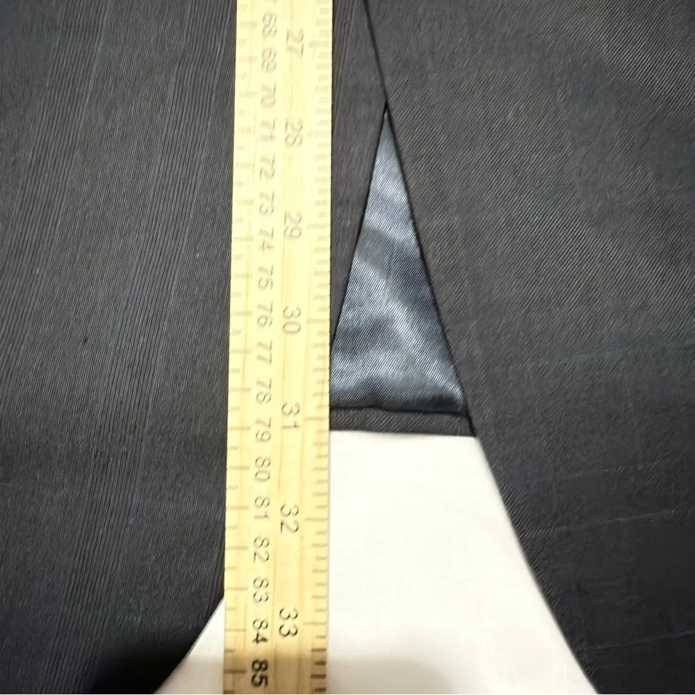 Pre-Owned Geoferey Beene Navy Blue Wool Suit Jacket 48R M302